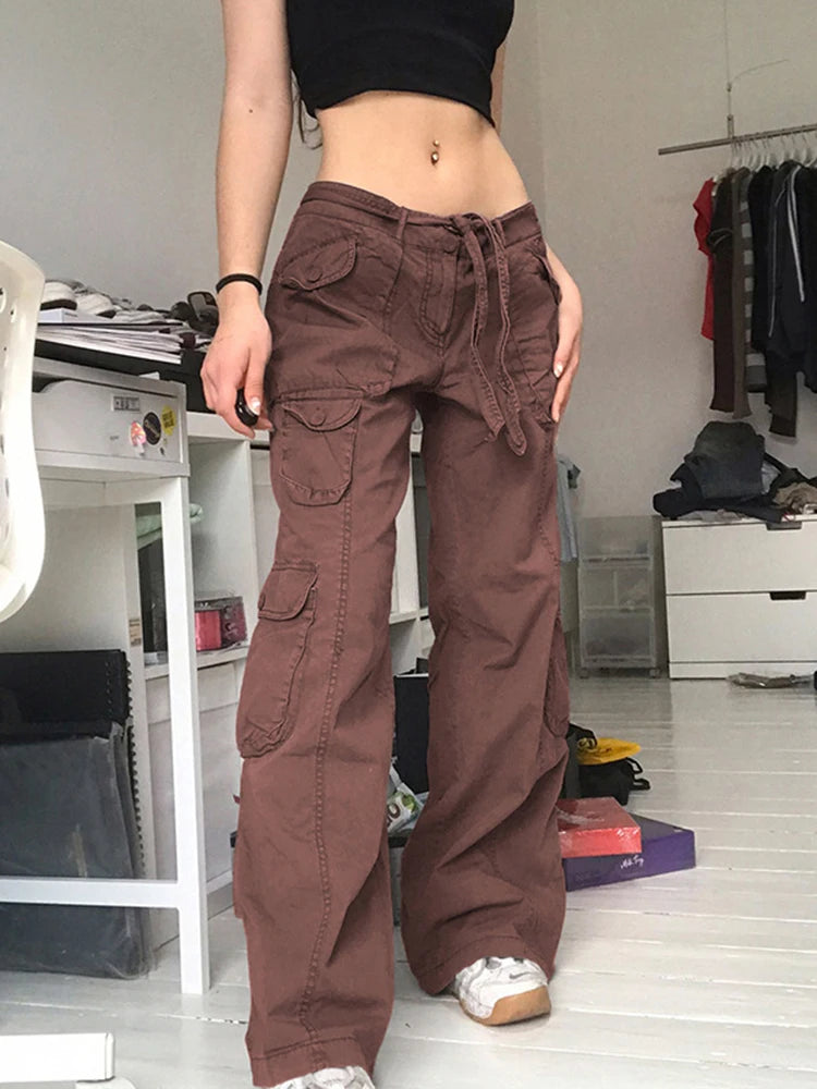 Stella's Brown Baggy  Black  Jeans