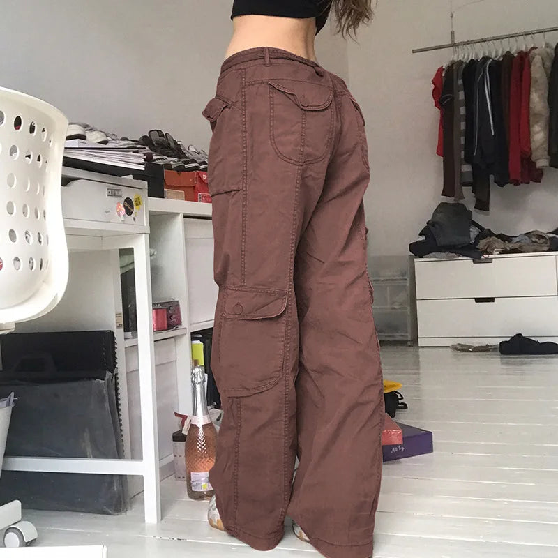 Stella's Brown Baggy  Black  Jeans