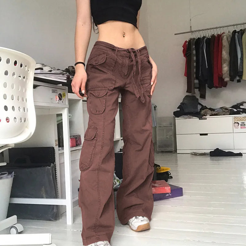 Stella's Brown Baggy  Black  Jeans